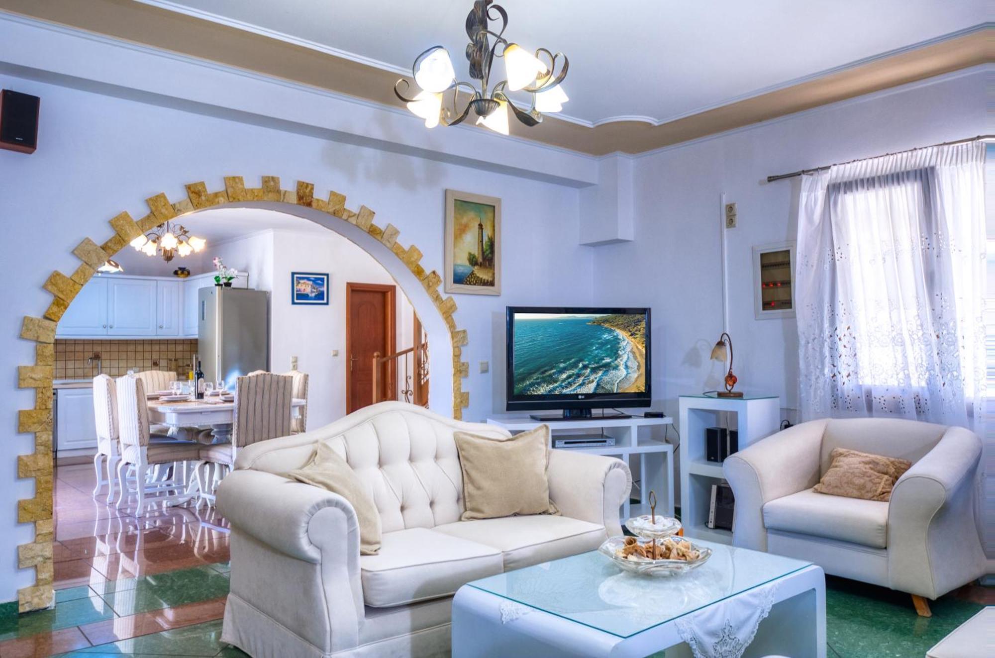 Sea View Villa Paramonas Paramonas  Екстериор снимка