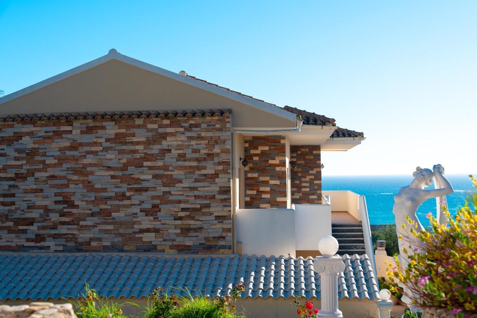 Sea View Villa Paramonas Paramonas  Екстериор снимка